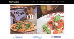 Desktop Screenshot of nonsolo.mx