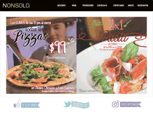 Tablet Screenshot of nonsolo.mx
